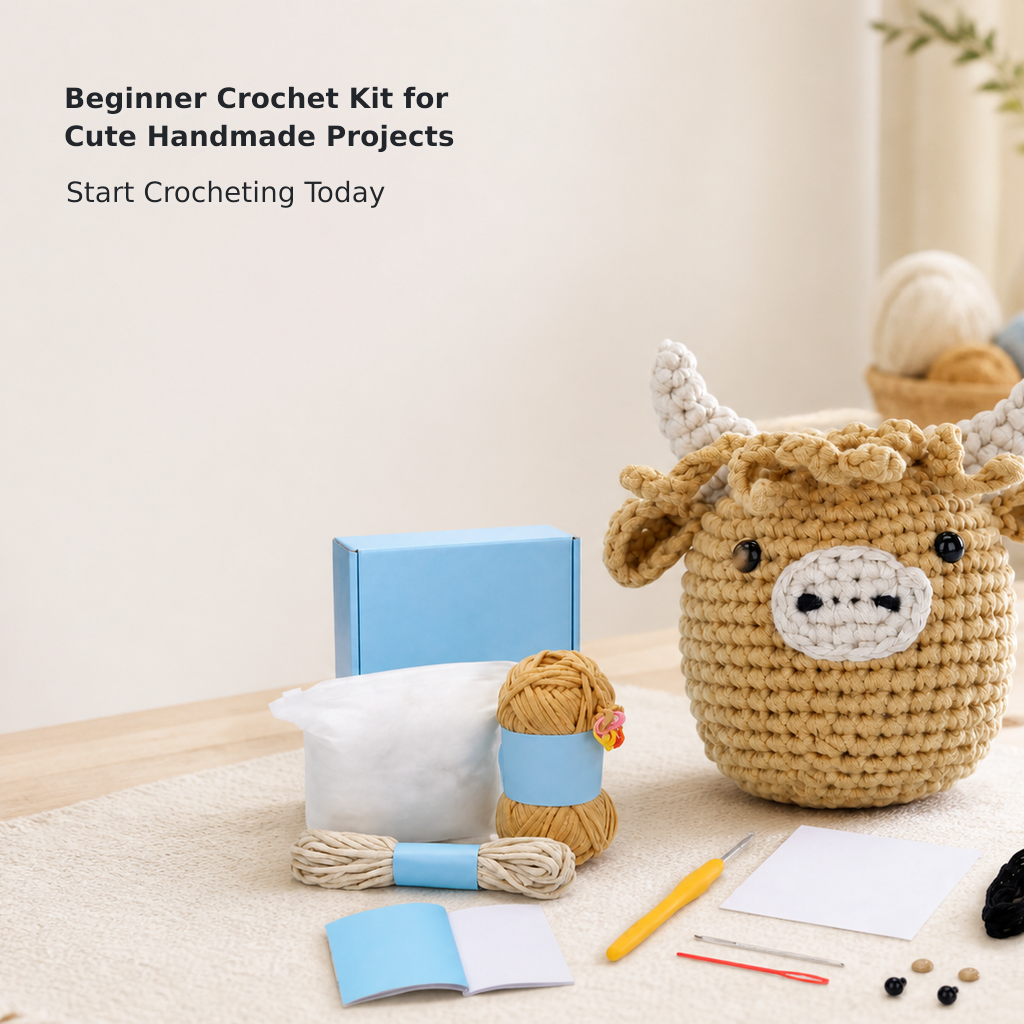 Beginner Learn-to-Crochet Kit