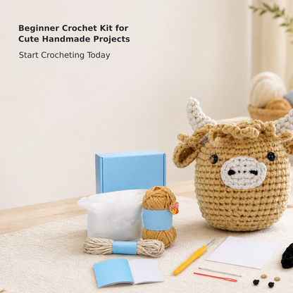 Beginner Learn-to-Crochet Kit