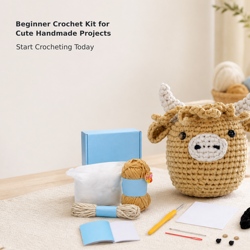 Beginner Learn-to-Crochet Kit