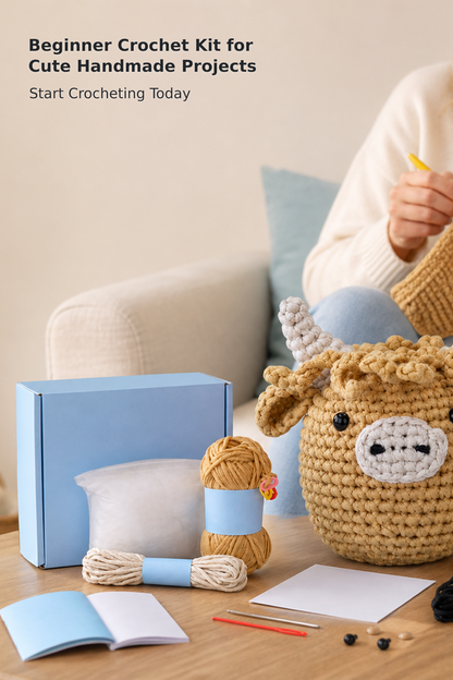 Beginner Learn-to-Crochet Kit